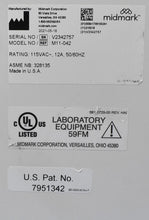 Load image into Gallery viewer, Midmark M11 Dental Autoclave Steam Sterilizer REFUBISHED w/ 6 MO. WARRANTY