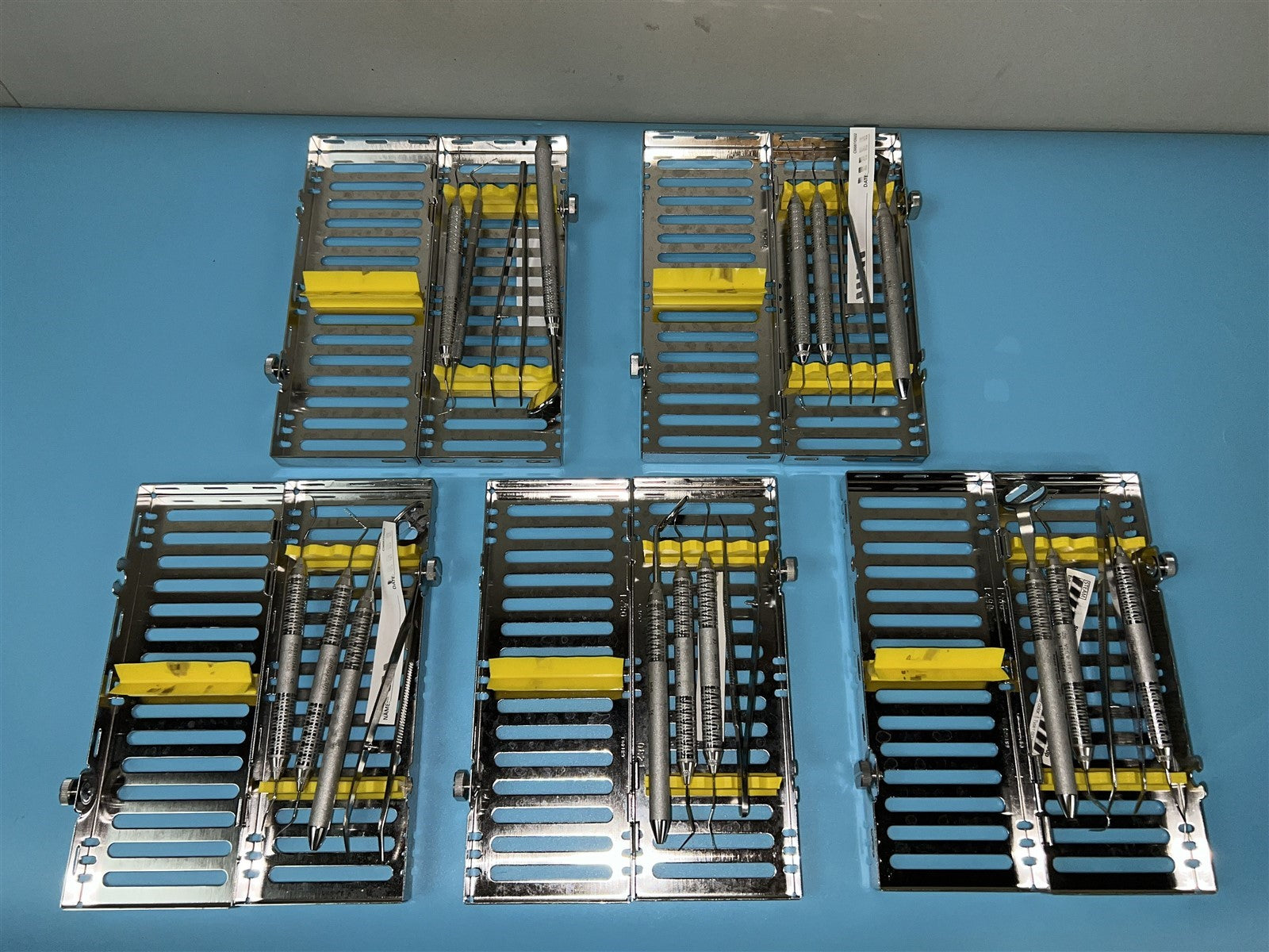 Lot of 5 Hu-Friedy Dental Surgical Instrument Kits product image