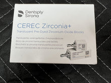 Load image into Gallery viewer, Lot of 22 Dentsply Sirona CEREC Zirconia+ Dental CAD/CAM Milling Blocks