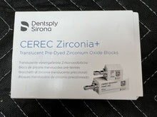Load image into Gallery viewer, Lot of 22 Dentsply Sirona CEREC Zirconia+ Dental CAD/CAM Milling Blocks