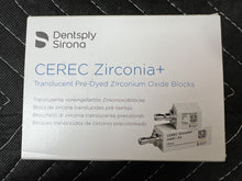 Load image into Gallery viewer, Lot of 22 Dentsply Sirona CEREC Zirconia+ Dental CAD/CAM Milling Blocks