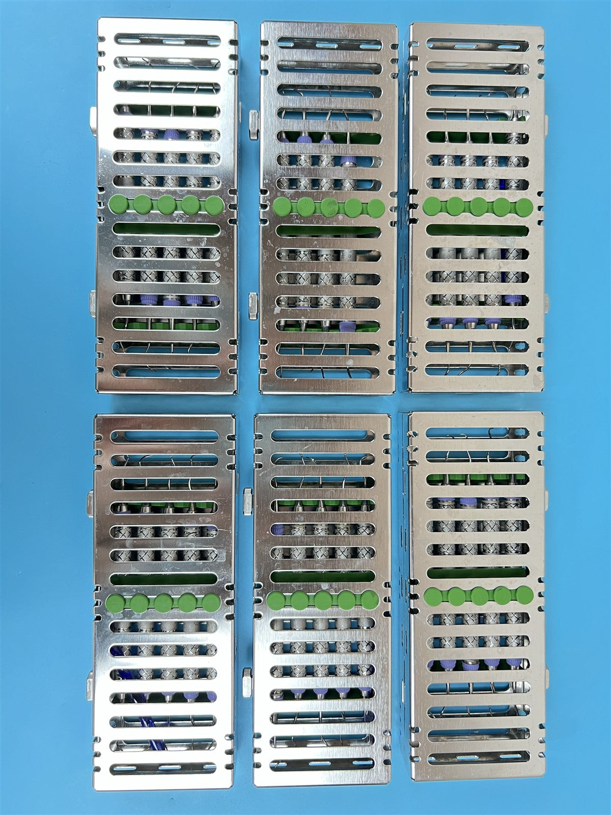 Lot of 4 Hu-Friedy Dental Cassette Instrument Kits product image