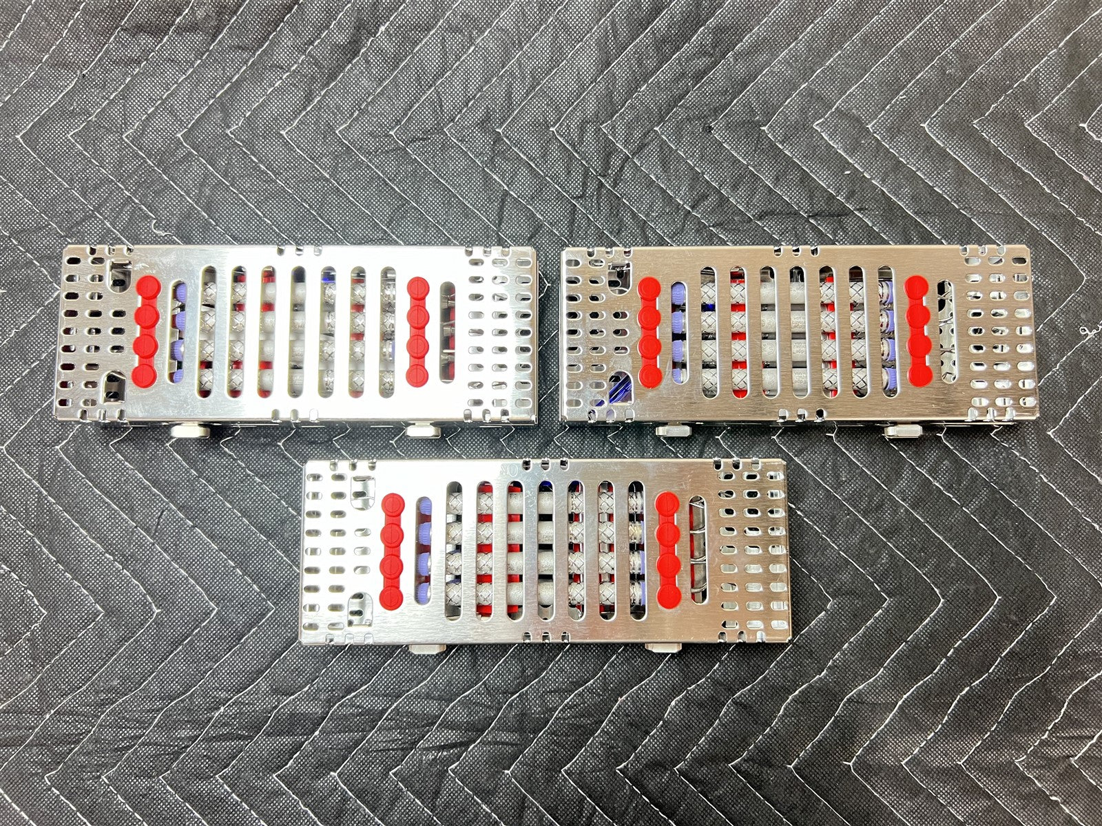 Lot of 3 Hu-Friedy Dental Instrument Cassettes product image