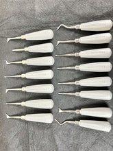 Load image into Gallery viewer, Lot of 15 Hu-Friedy Elevators Dental Dentistry Tooth Extraction Handpieces