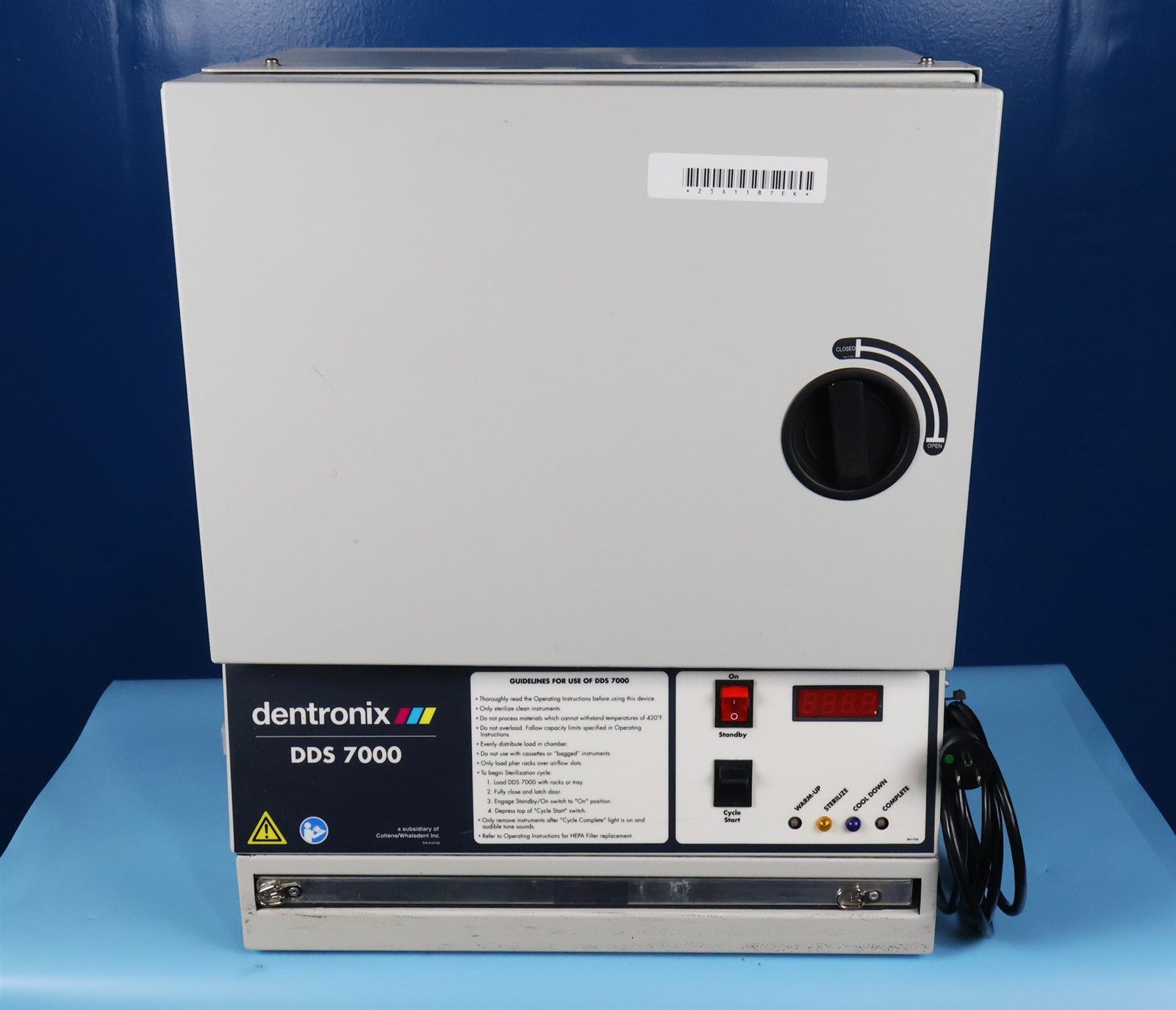 Dentronix DDS 7000 Dental Dry-Heat Instrument Sterilizer product image