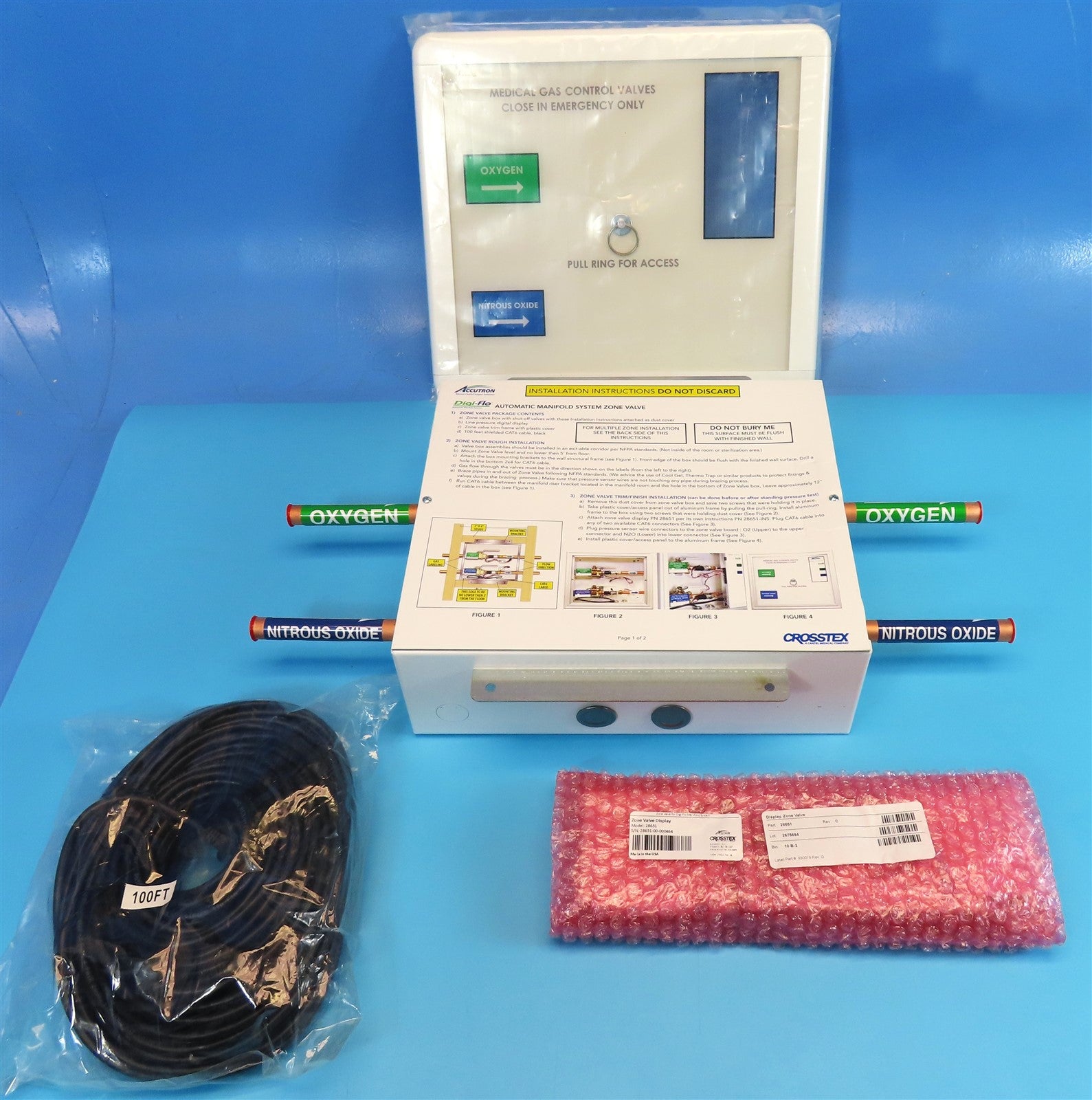 NEW UNUSED Accutron Digi-Flo Zone Valve Dental Nitrous Oxide Flowmeter product image