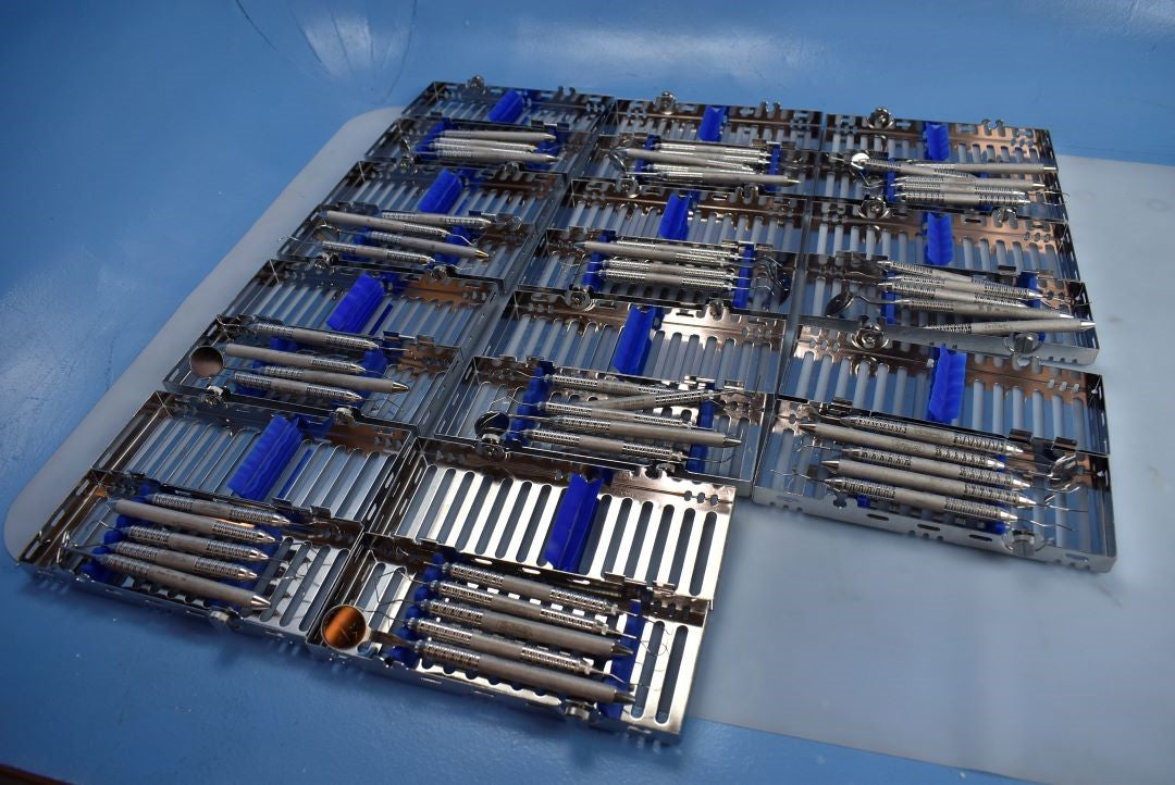 Lot of 11 Hu-Friedy Dental Instrument Cassette Kits product image