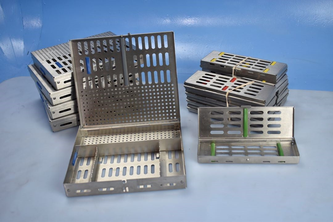Lot of 15 Hu Friedy Dental Instrument Cassettes product image