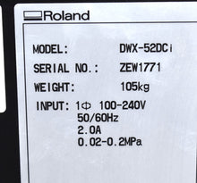 Load image into Gallery viewer, Roland DGShape DWX-52DCi Dental Milling Machine for CAD/CAM Dentistry