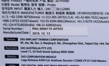 Load image into Gallery viewer, DIO PROBO Dental 3D Printer Year: 2019