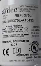 Load image into Gallery viewer, A-dec 375L Wall Mount Dental LED Exam Operatory Light