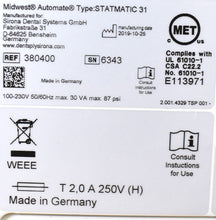 Load image into Gallery viewer, Midwest AutoMate Statmatic 31 Dental Handpiece Lubrication & Cleaning System
