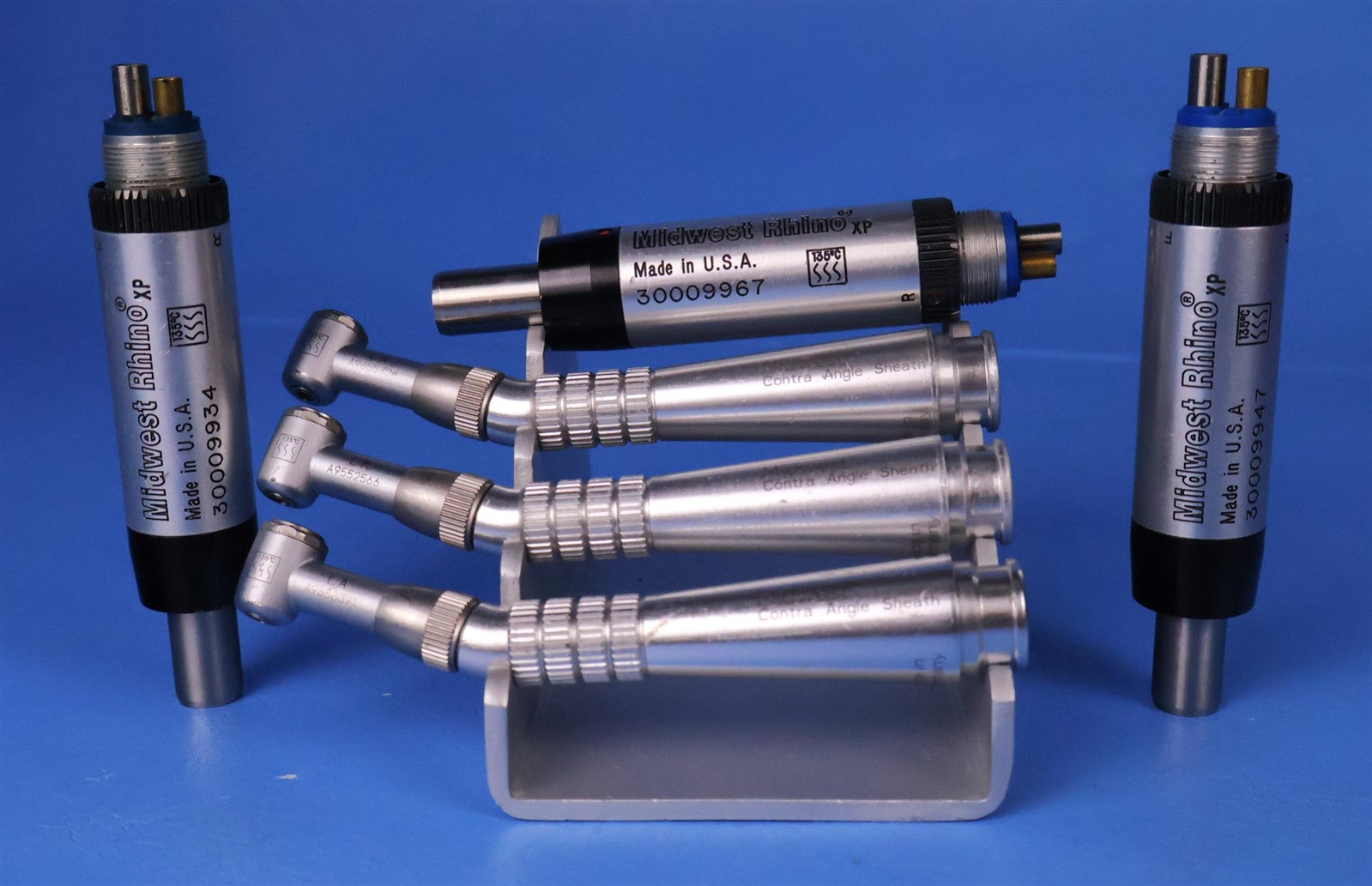 Lot of 6 Midwest Rhino XP & Contra Angle Sheath Dental Dentistry Handp product image