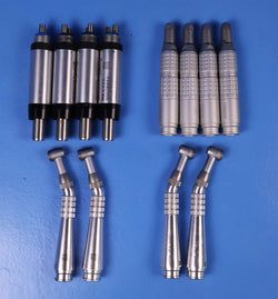 Lot of 12 Midwest Rhino XP, Contra Angle Sheath, Straight Nose Cone Handpieces