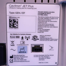 Load image into Gallery viewer, Dentsply Cavitron Jet Plus Gen 137 Ultrasonic Scaler Air Polisher w/ Foot Pedal