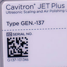 Load image into Gallery viewer, Dentsply Cavitron Jet Plus Gen 137 Dental Ultrasonic Scaler/Air Polisher