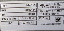 Load image into Gallery viewer, W&H Lexa Dental Medical High-Performance 220V Sterilizer