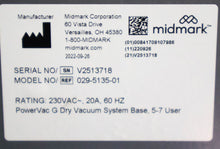 Load image into Gallery viewer, Midmark PowerVac G Dental Dry Vacuum Pump Operatory Suction System SOLD AS IS