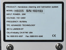 Load image into Gallery viewer, NEW UNUSED TPCADV Dental Handpiece Lubrication & Cleaning System