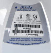 Load image into Gallery viewer, DCI EDGE Series 5 LS5550 Dental Operatory LED Exam Light SOLD AS IS