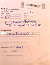 Load image into Gallery viewer, NEW UNUSED Belmont 090 Dental Doctor Adjustable Stool