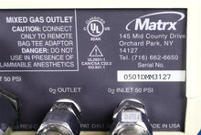 Load image into Gallery viewer, Matrx Digital MDM Dental N2O Nitrous Oxide Flowmeter