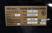 Load image into Gallery viewer, Matrx 2000-2P Dental Oil-Free Air Compressor System FOR PARTS