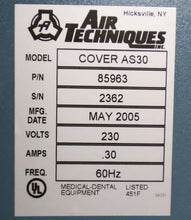 Load image into Gallery viewer, Air Techniques AirStar 30 Dental Oil-Free Air Compressor System SOLD AS IS