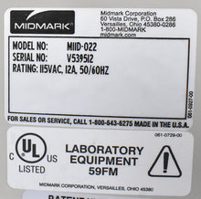 Load image into Gallery viewer, Ritter Midmark M11D Tabletop Autoclave Steam Sterilizer Manual Door 11x18 115V