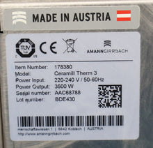 Load image into Gallery viewer, Amann Girrbach Ceramill Therm 3 Dental Furnace FOR PARTS