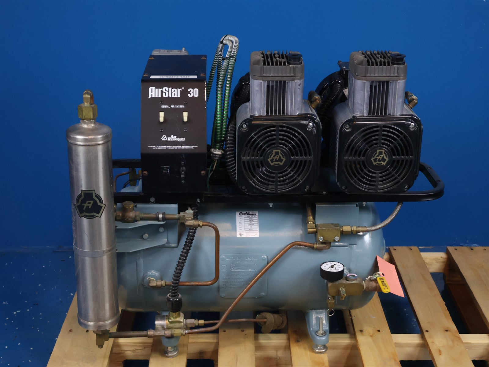 Air Techniques AirStar 30 Dual Dental Air Compressor 1.5HP 3-4 User 22 product image