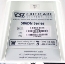 Load image into Gallery viewer, CSI Criticare eQuality 506DN Medical Patient Vital Signs Monitor System