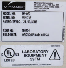Load image into Gallery viewer, Midmark M9 Sterilizer REFURBISHED w/ 1 YEAR LIMITED WARRANTY