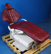Load image into Gallery viewer, Adec 511 Dental Patient Exam Chair Red Ultraleather