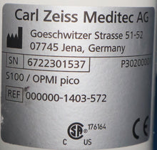 Load image into Gallery viewer, Carl Zeiss S100/OPMI Pico Dental Microscope Magnification System