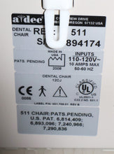 Load image into Gallery viewer, Adec 511 Dental Ergonomic Exam & Treatment Chair