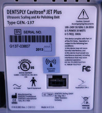 Load image into Gallery viewer, Dentsply Cavitron Jet Plus Gen 137 Ultrasonic Scaler Air Polisher - BROKEN