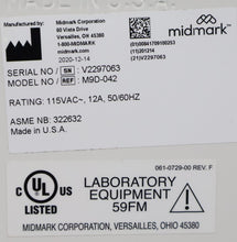 Load image into Gallery viewer, Ritter M9D Dental Autoclave Sterilizer REFURBISHED w/ 1 YEAR LIMITED WARRANTY