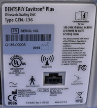 Load image into Gallery viewer, Dentsply Cavitron Plus Gen-136 Ultrasonic Scaler 30kHz Dental Hygiene Unit