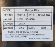 Load image into Gallery viewer, KDF Master Plus Dental Lab Porcelain Furnace Stain Glaze Vacuum Firing Oven 120V
