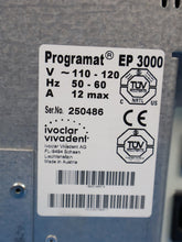 Load image into Gallery viewer, Ivoclar Vivadent Programat EP3000 Dental Lab Press Furnace