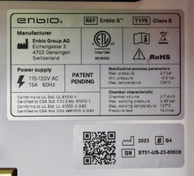 Load image into Gallery viewer, Enbio S Dental Class B Autoclave Instrument Sterilizer (2023)
