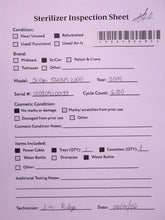 Load image into Gallery viewer, SciCan STATIM 2000 Dental Cassette Autoclave Sterilizer W/ 6mo. Warranty