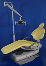 Load image into Gallery viewer, A-dec 511 Dental Chair Patient Exam Hydraulic Operatory Base W/ Halogen Light