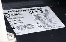 Load image into Gallery viewer, DentalEZ NuSimplicity Dental Patient Ergonomic Exam Operatory Chair w/ Delivery