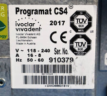 Load image into Gallery viewer, Ivoclar Vivadent Programat CS4 Dental Ceramic Furnace