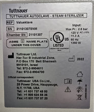 Load image into Gallery viewer, Tuttnauer ValueKlave 1730MKV Manual Autoclave Dental Steam Sterilizer (2022)
