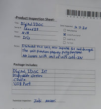 Load image into Gallery viewer, Digital Doc Iris USB 2.0 Dental Intraoral Camera Wand Imaging Unit