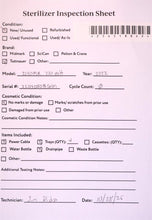 Load image into Gallery viewer, NEW UNUSED Tuttnauer 2540MK Manual Autoclave-Steam Sterilizer 230V