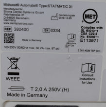 Load image into Gallery viewer, Midwest AutoMate Statmatic 31 Dental Handpiece Lubrication & Cleaning System